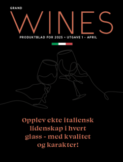 Grand Wines produktblad 2025